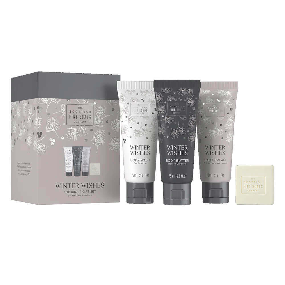 The Scottish Fine Soaps Company Winter Wishes Gift Cube